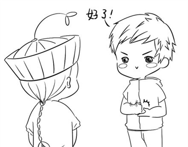 诶？捡到一个小僵尸（第1季） 第4话 小僵尸不可以摘掉帽子哦 第36页