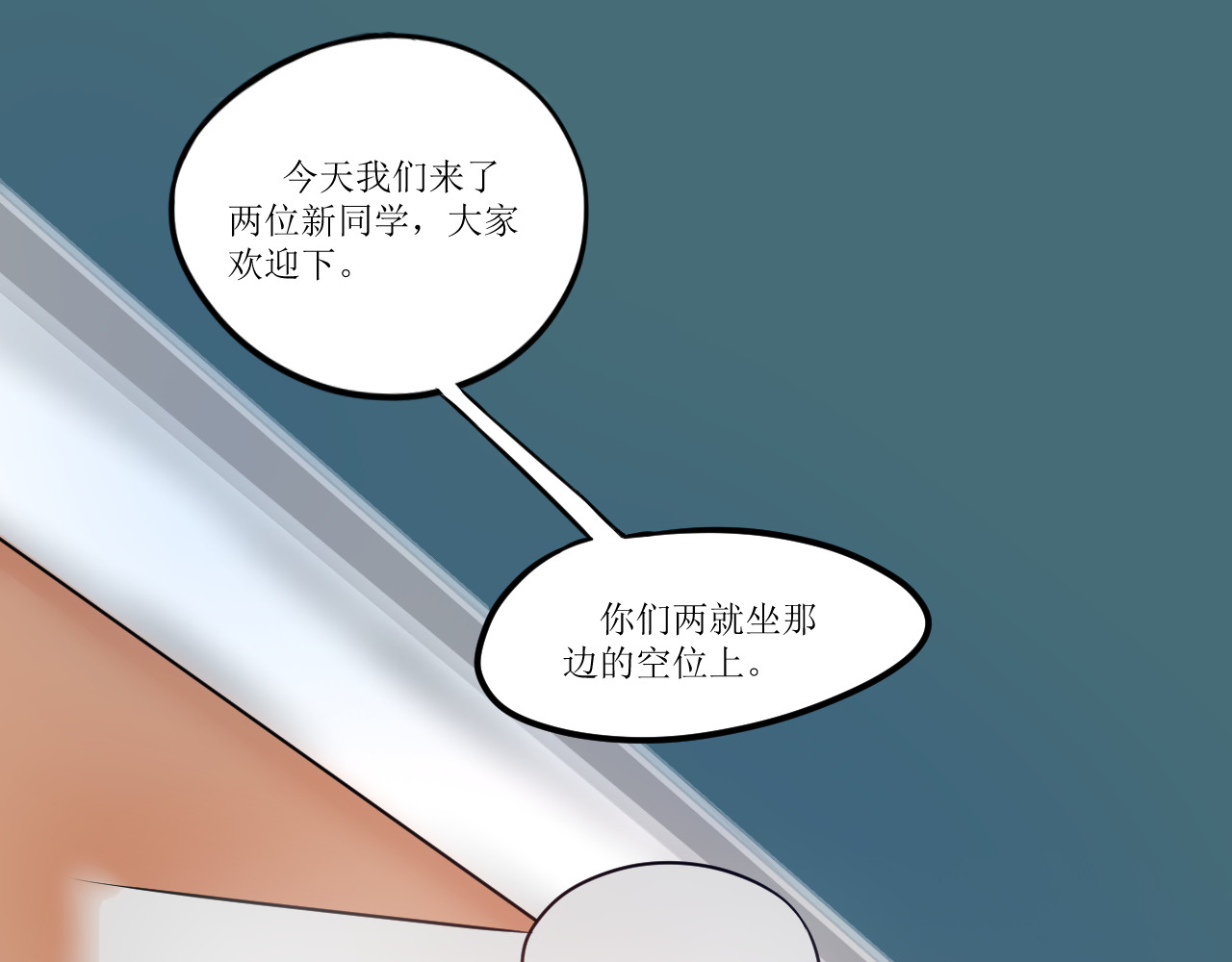 喜欢你 第3话同桌！ 第2页
