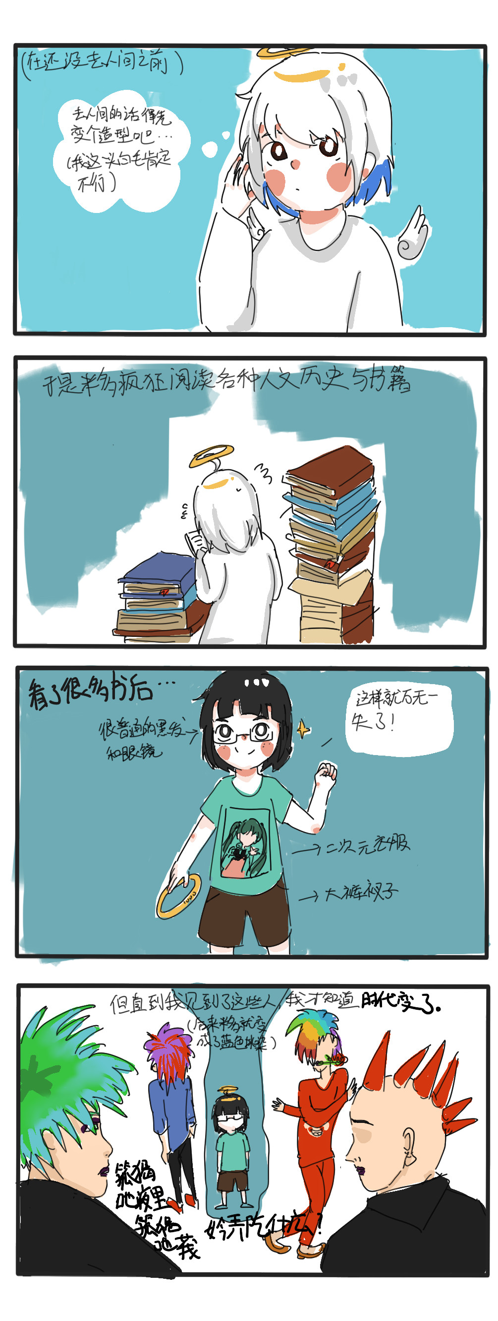 废柴天使 第三章 初到人间 第1页