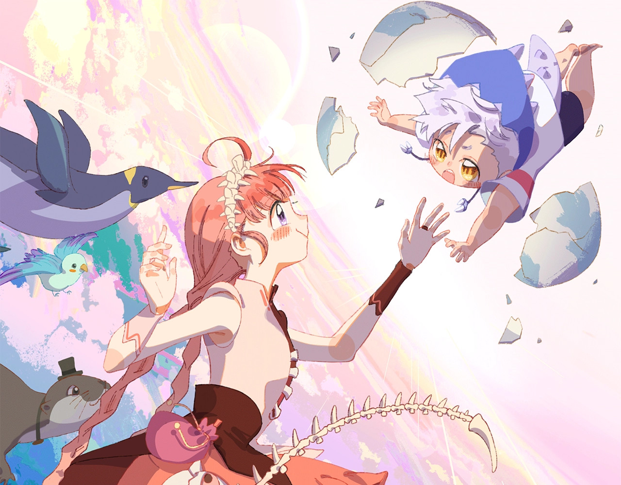 今日晴朗，局部掉龙！ 第1话 天降恶龙 第1页