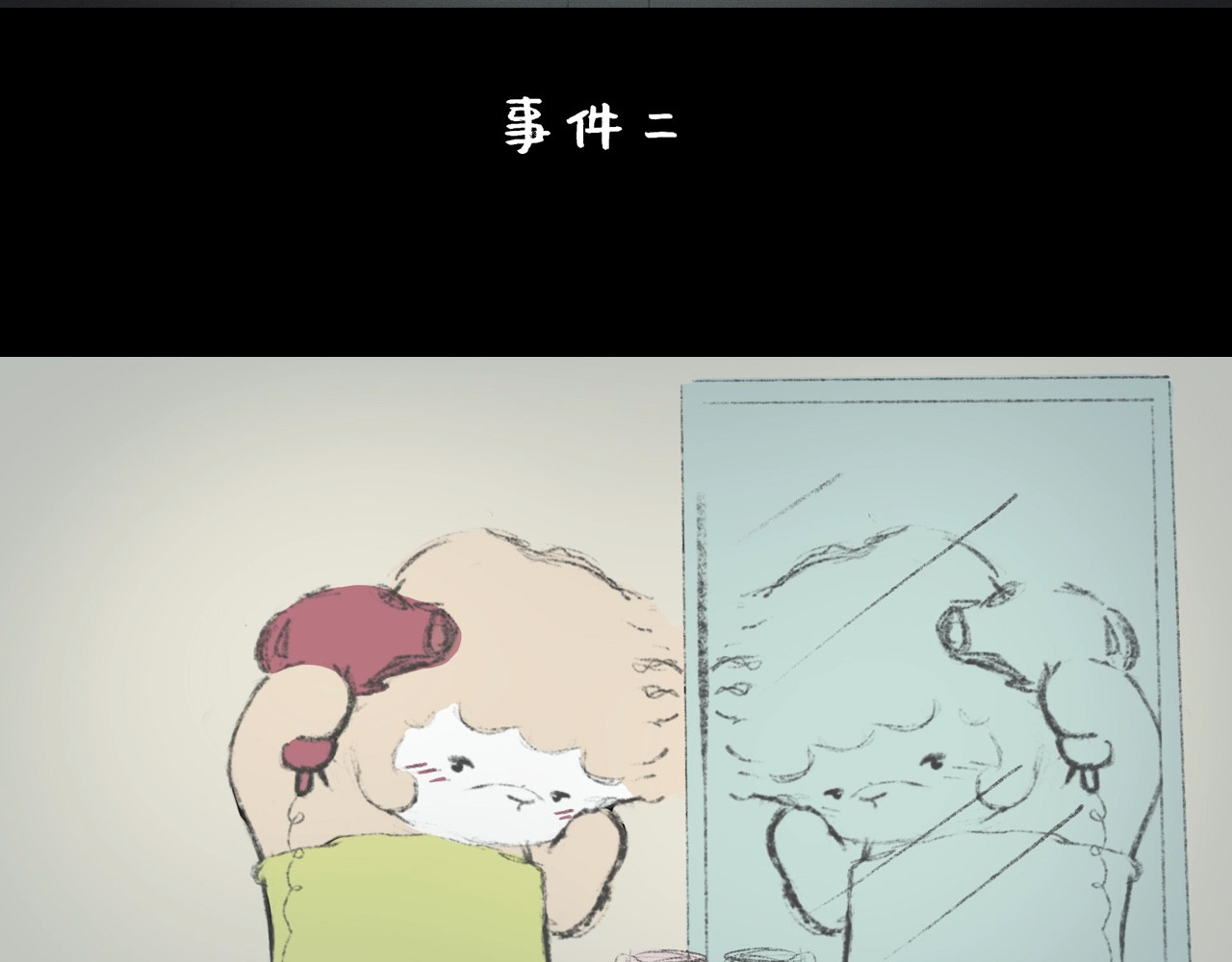 怪奇小剧场 第二话：合租公寓遇到的奇怪事 第34页