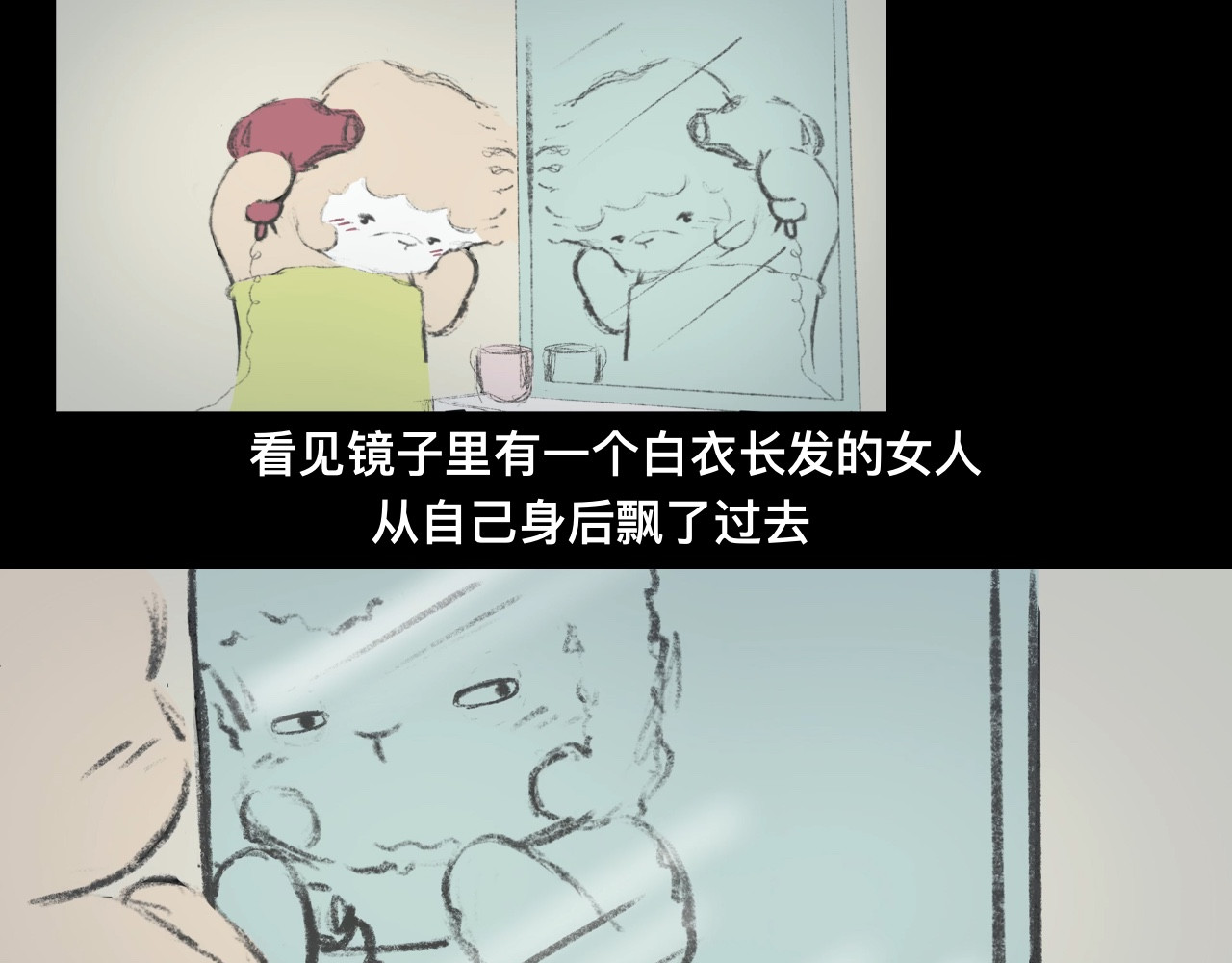 怪奇小剧场 第二话：合租公寓遇到的奇怪事 第37页