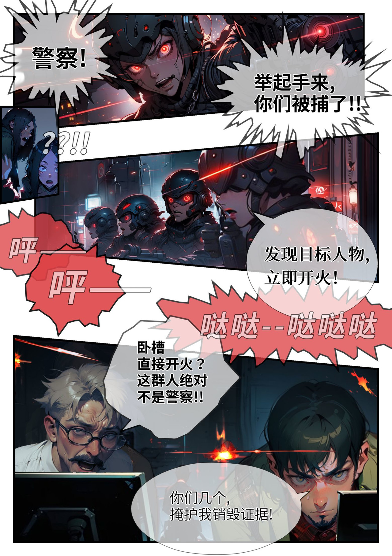 时之少女 1/5《逃跑》泥给路达哟~ 第1页