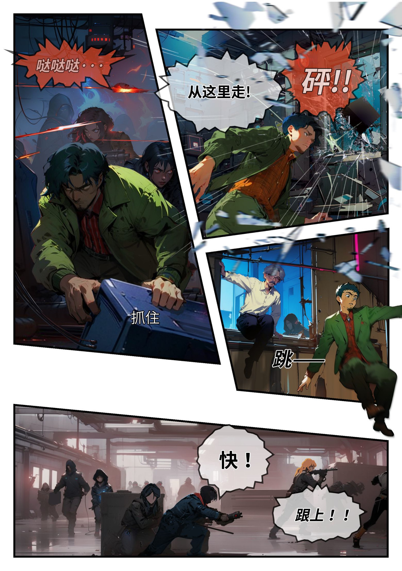 时之少女 1/5《逃跑》泥给路达哟~ 第2页