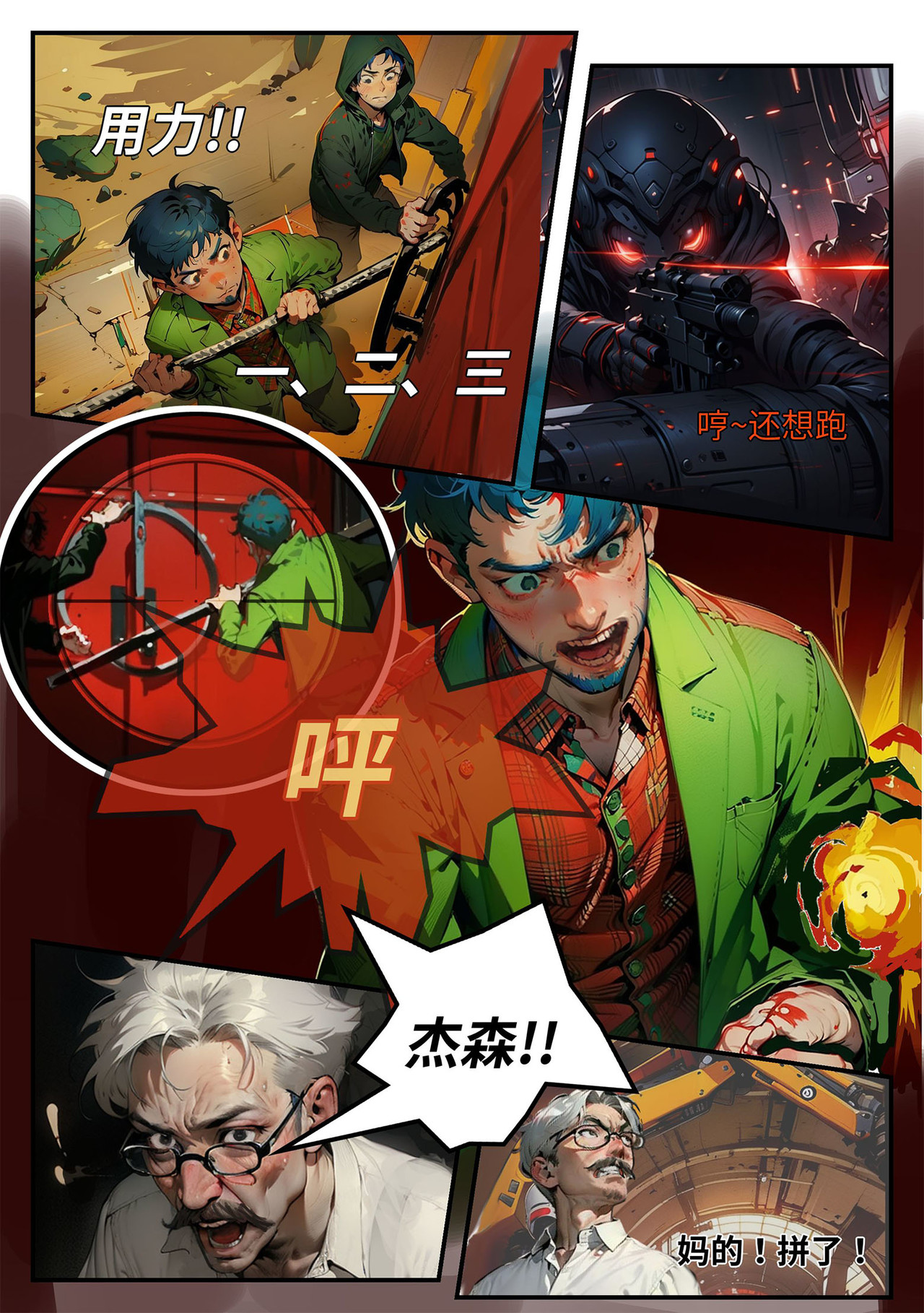 时之少女 1/5《逃跑》泥给路达哟~ 第4页