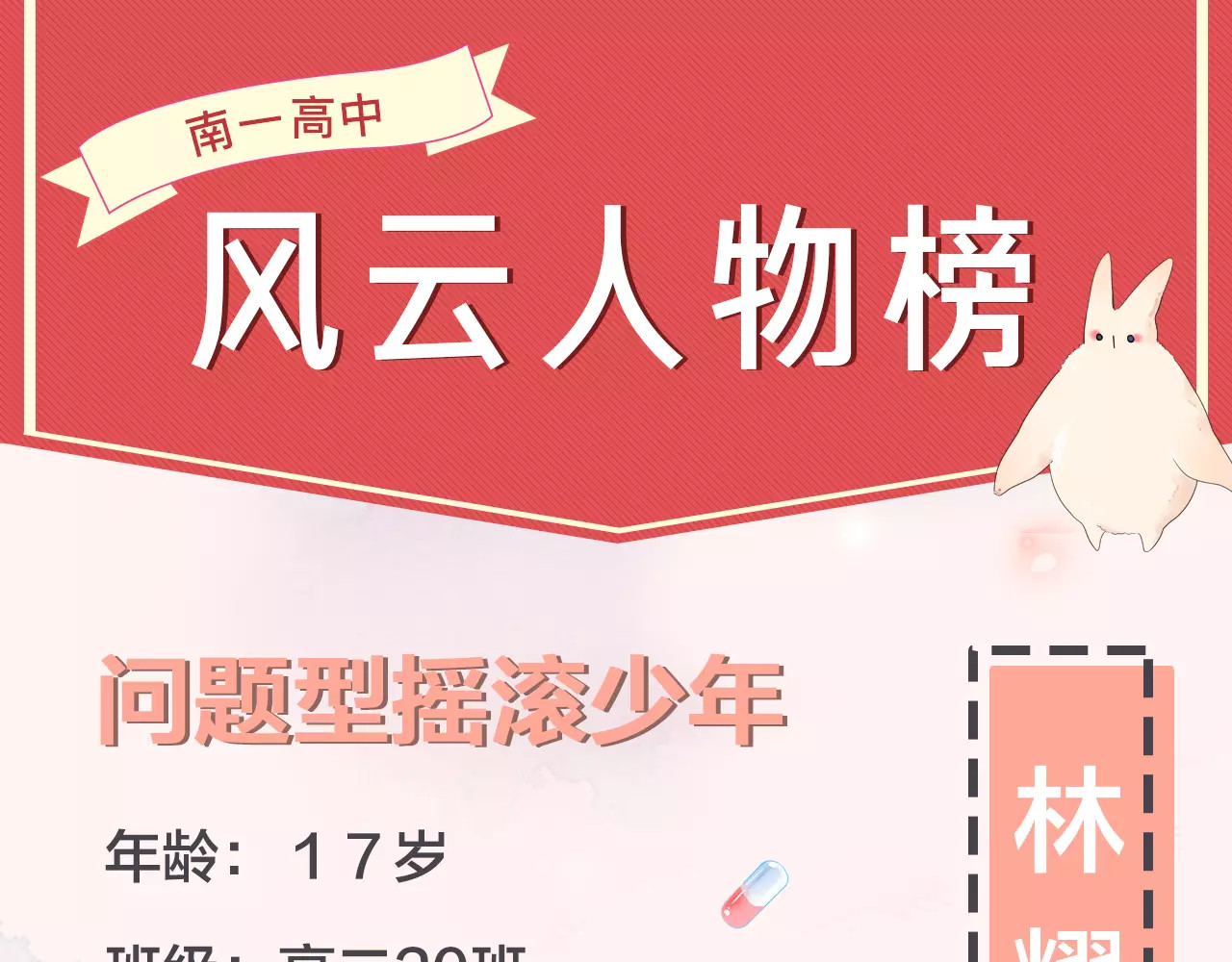 DOLO命运胶囊 人物揭秘——林耀 第1页