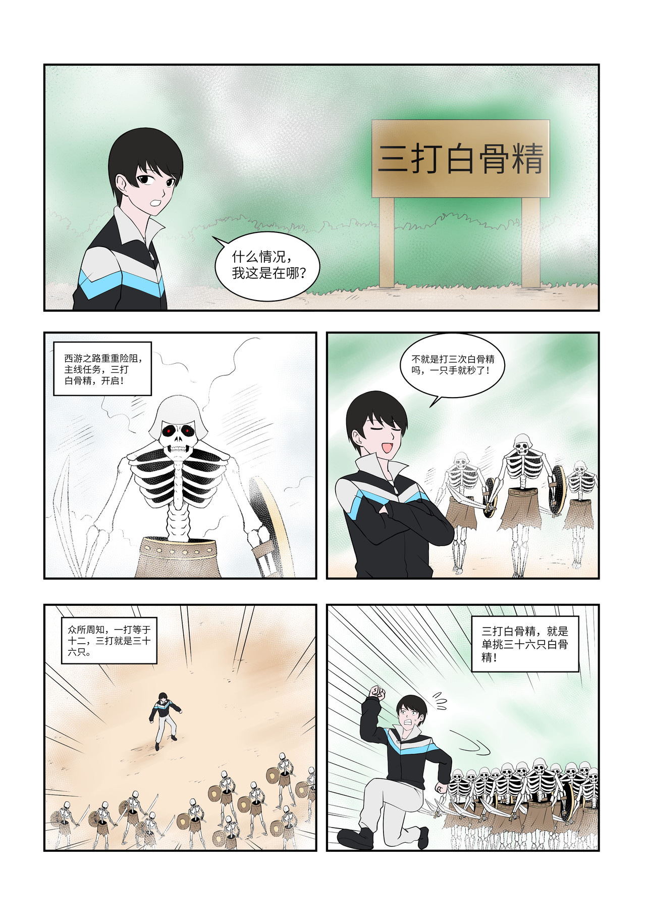 终极铠甲竟是我自己 三打白骨精 第1页