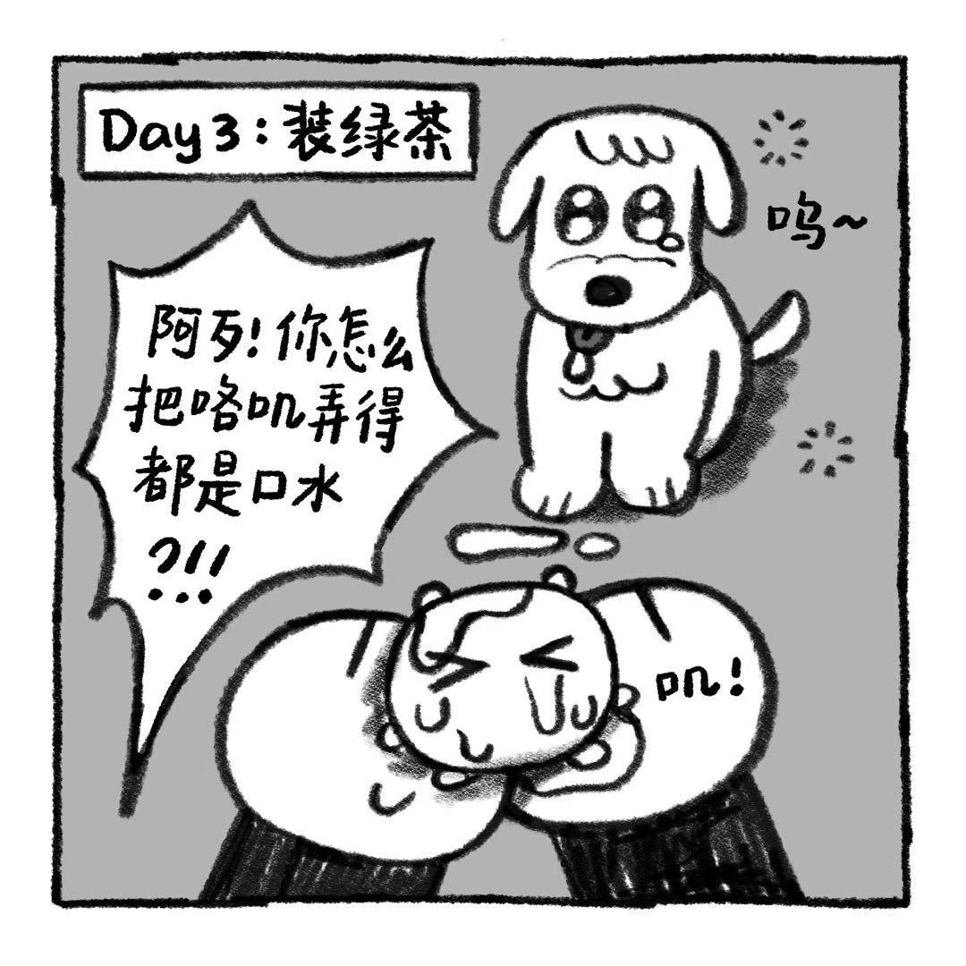 你的狗怪怪的 狗生不易，全靠演技 第28页